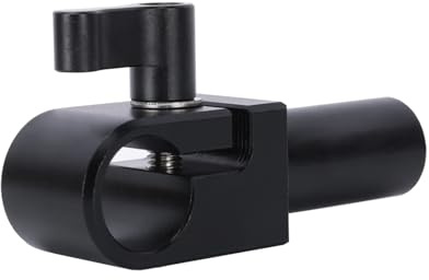 NICEYRIG 15 mm Stangenverlängerungsklemme, Adapter für Fotografie-Rig-Zubehör