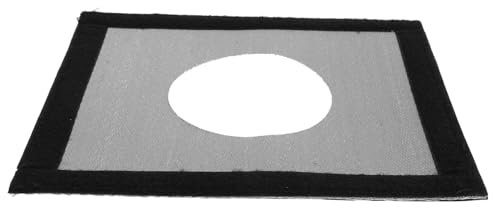 Kisangel Kaminschutz Aus Fiberglas Für Herd Und Zelt Flammhemmend Und Feuerfest Praktischer Hitzeschutzring Für Outdoor-verwendung