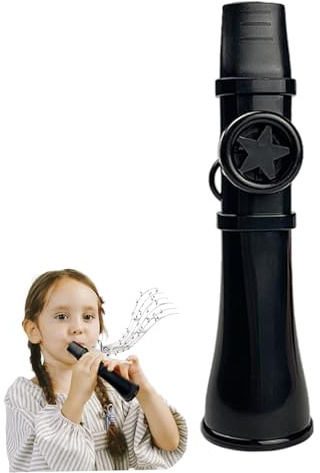 Flöte, Kazoo für Kinder und Erwachsene, laute Kazoos-Flöte mit Schlüsselband, leicht zu erlernende Musikinstrumente für alle Altersgruppen, einzigartige Geschenke