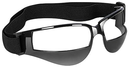 MFMEXUL Basketballbrille, Sportbrille für Basketball, Verstellbares Elastisches Band, Bequeme Schutzbrille, Ideal für Mannschaftstraining Und Sport