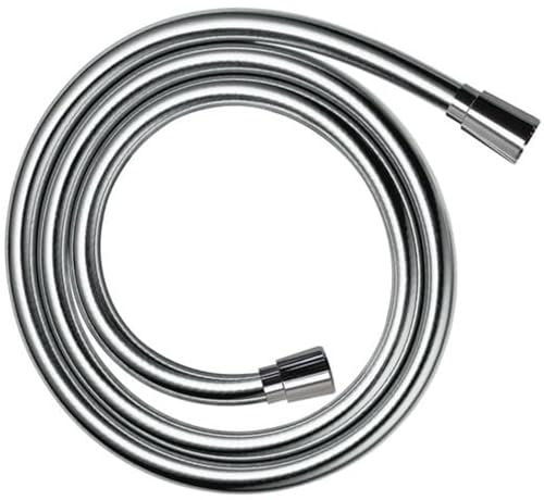 Hansgrohe Isiflex-Brauseschlauch DN 15 konische Muttern, 1/2 Zoll x 1250 mm, edelstahl/optik, 28272800