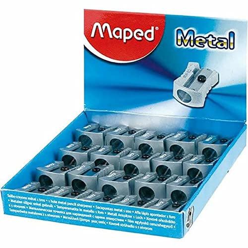Maped M506600 - Anspitzer Classic Metall, eine Stiftgröße, 1 Stück