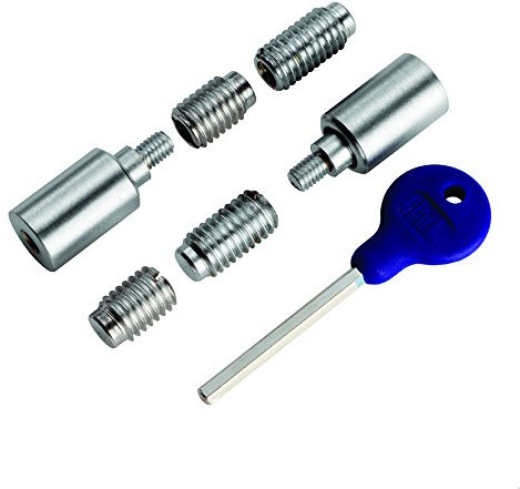 Finestra a ghigliottina stop limitatore – cromo satinato