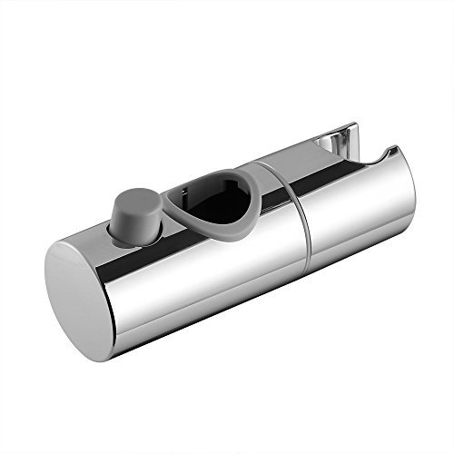 Support de douche eSky24 - Réglable - Pour une barre murale - Chromé - 25 mm