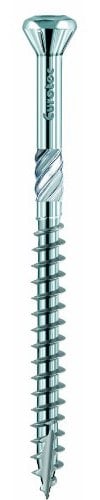 500 Terrassenschrauben EDELSTAHL GEHAERTET VA TX25 5x60mm inkl. 1 Drill Stop + 1 TX25 Bit - Bankirai Hapatec C1