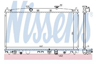 Nissens Radiator - 68149