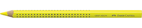 Faber-Castell 114807 - Textmarker Buntstift, Schreibfarbe gelb, 12 Stück