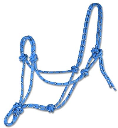WALDHAUSEN Knotenhalfter, VB, blau