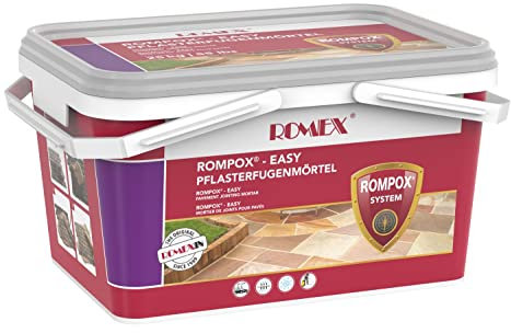 romex dallages Mortier rompox Easy 25 kg Seau de pierre Gris