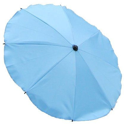 BABYLUX Sonnenschirm Schirm für Kinderwagen/Buggy UV Schutz UNIFARBEN (7. Pistazie)