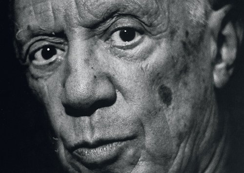 3er-Pack: Postkarte A6 +++ SCHWARZ-WEISS von modern times +++ PABLO PICASSO +++ BK.EDITION © MILI, Gjon/getty images