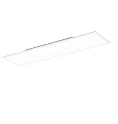 SellTec LeuchtenDirekt, LED Panel, 120x30, Deckenlampe, neutralweiß, Einbauleuchte, 4000 Kelvin, Bürolampe, indirekte Deckenbeleuchtung, weiss, IP20