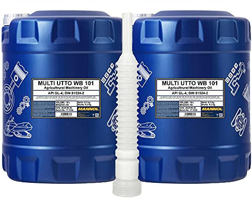 2 x 10L MANNOL Multi UTTO WB 101 API GL-4 / Land- Baumaschinen Getriebe- Hydraulik- Öl