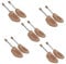 Sneakerprofi 5 Paar Holz Spiralfeder Schuhspanner AUS Echtholz von Gr. 36-48 Herren/Damen, Schuhspanner:40-41