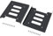 2 Pack SSD Mounting Bracket, Yeung Qee 2.5 to 3.5 SSD HDD Hard Disk Drive Bays Holder Metal Mounting Bracket Adapter for PC (Bracket)