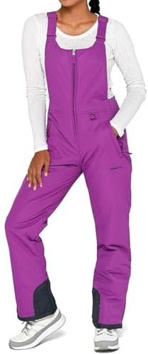 Arctix Kids Insulated Snow Bib Overalls, Amethyst, Medium