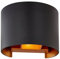Arcchio Wandleuchte, Wandlampe Innen Zuzana (Modern) in Schwarz aus Aluminium (1 flammig G9) - Wandstrahler Wandbeleuchtung Schlafzimmer/Wohnzimmer Wohnzimmerleuchte
