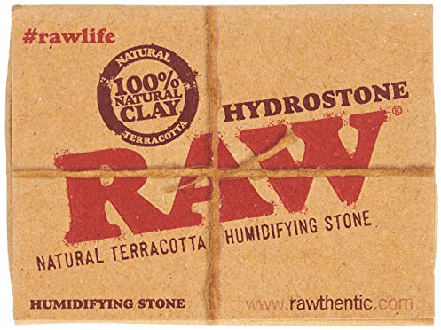 RAW Hydrostone - Tabak Befeuchter - Natural Terracotta Humidifying Stone - 3.6 cm Durchmesser - 20er Display