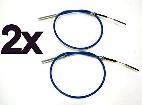 Knott 2X Original Bremsseil Nirosta Hüllenlänge 1850 Gesamtlänge 2010 Hydraulik Bremsseil Seil Bremse Anhänger Trailer 980055.12 98005512
