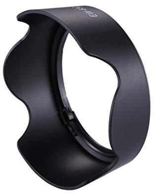 ZAORUN Camera Accessories Lens Lente paraluce EW-63C Compatible for Obiettivo Canon EF-S 18-55mm f / 3.5-5.6 IS STM