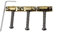 Guyker Brass Compensated Saddles Set of 3-10.8mm Barrel Bridge Saddle with Wrench Compatible with Fender 52 62 Telecaster Tele Electric Guitar Replacement Part