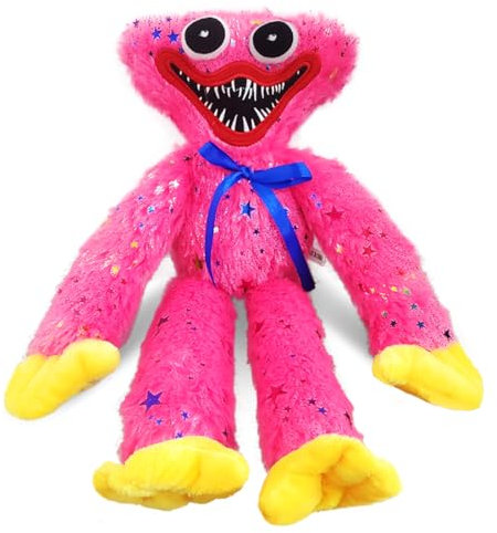 Zaloife Plüschtier Monster Rosa, Horrorspiel Kuscheltier Plush 40cm, Stofftier Plüsch Puppe Geschenk für Kinder Erwachsen