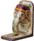GURU SHOP Buchstützte Elefant - Weiß, 15x14x8 cm, Türstopper & Buchstützen
