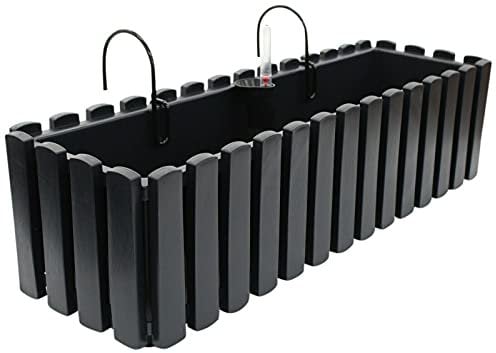 Prosperplast Jardinière de balcon Boardee 58x18x16 cm - Anthracite