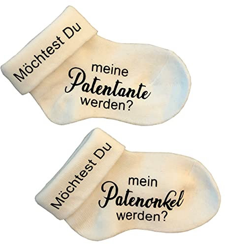 mamir home Patentante fragen Babysocken • Möchtest Du meine Patentante werden • Patenonkel • Schwangerschaft • Personalisierung • Handmade • Taufpatin • Geschenkbox Überraschung