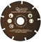 Hartmetall Flexscheibe für Holz von QUANTEX 115mm - Winkelschleifer Multi Wheel Trennscheibe zum Schneiden von Holz, Kunststoff und Plastik.
