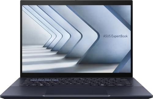 ASUS ExpertBook B5 B5404CMA-Q70103X Intel Core Ultra 7 155U Laptop 35,6 cm (14) WUXGA 32 GB DDR5-SDRAM 1 TB SSD Wi-Fi 6E (802.11ax) Windows 11 Pro Schwarz
