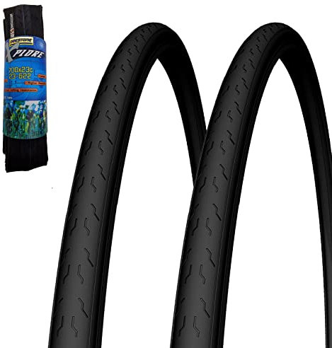 2 Reifen Deestone 700x23C (23-622) Faltbare Gummireifen für Rennrad, Rennrad Zubehör BDC Road Fixed