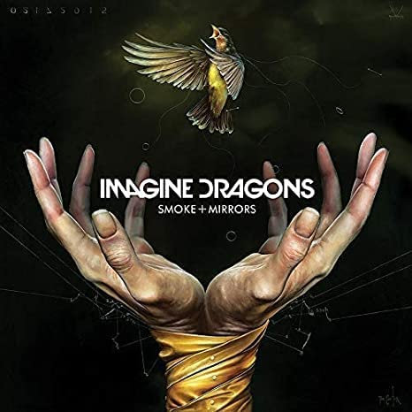 Platinum Mart Imagine Dragons Smoke & Mirrors Music Poster, gerollt, 30,5 x 45,7 cm