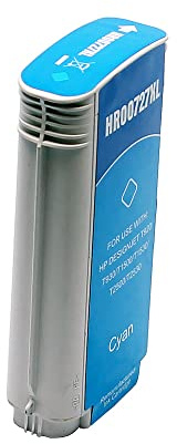 ABC Kompatible Druckerpatrone für HP 730 Cyan für Designjet T1600 T1600dr T1600ps T1700 T1700d T1700dr T1700ps T2600dr T2600ps