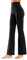 Flatik Damen Schlaghose Yogahose, Bootcut Yogahose Lange Sporthose ，Hohe Taille Flare Fitness Training Hosen Jogginghose L