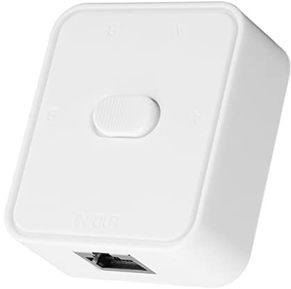 Switch di Rete Ethernet Non Gestito Gigabit a 2 Porte, Splitter Ethernet 10/100/1000 Mbps Switch di Estensione Poe 2 Ingressi 1 Uscita 1 Ingresso 2 Uscite Adattatore Splitter di