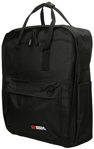 Christian Wippermann großer 27x36x11 cm BxHxT Damen Rucksack Tasche City Bag Cityrucksack Schwarz