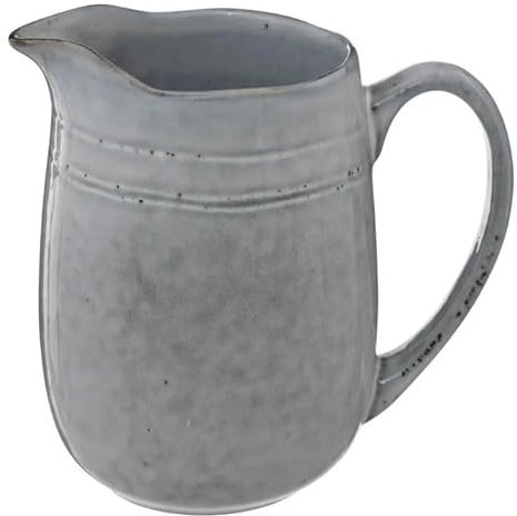 Secret de Gourmet - Pichet en Grès Design Flower 1L Bleu