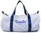 gorm Personalisierte bestickte Kinder-Reisetasche, Kleinkind-Wickeltasche, Kindergeschenke, Übernachtungstasche, Tanztasche, individueller Namen-Rucksack, bestickter Rucksack für Erwachsene, Blau,