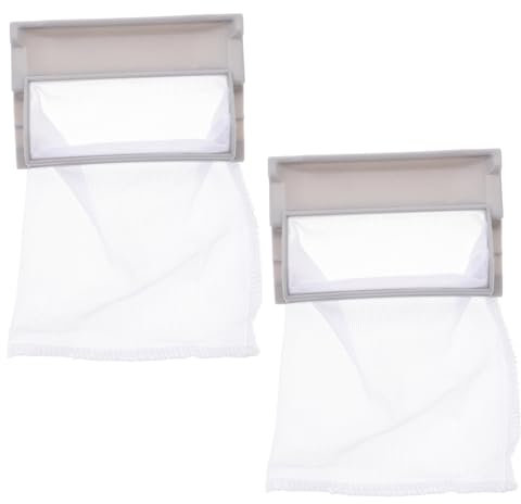 AUTSUPPL 2pcs Washing Machine Hair Filter Mesh Bags Washing Machine Accessories Filter Net Bag Laundry Versatile Design Wide Application