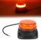 AOHEWEI Luce di Avvertimento LED Ambra, 9 Modalità di Lampeggio con Allarme Integrato 12/24V, 10 LED Strobe per Macchine Agricole, Veicoli Commerciali, Autobus Scolastici, Trattori Escavatori Camion