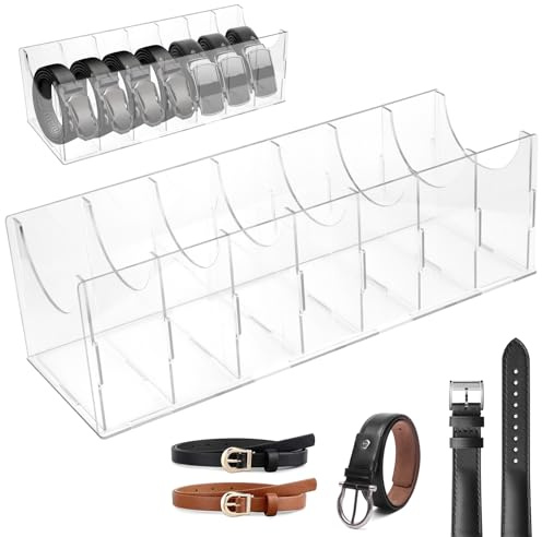 Gürtel Aufbewahrung, 7 Fächer Organizer Für Krawatte Uhren Accessoires