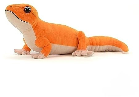 MZICXV Simulation Fat Tail Gecko Plüschtier Puppe Fat Tail Gecko Puppe