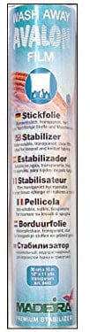 Avalon Film Stickfolie wasserlöslich 30cm transparent 1