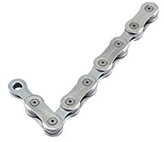 CONNEX 8-fach-Schaltungskette 1/2 x 3/32 8sX, Innenlaschen aus Edelstahl, Außenlaschen vernickelt, inkl. Connex link