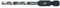 Fisch FSF-265313 Hex Shank High Speed Steel Double Flute Brad Point Drill, 6mm