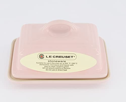 Le Creuset Mantequilla de cerámica, color rosa