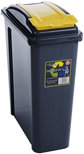 Wham Recycling Bin 25Ltr (Yellow)