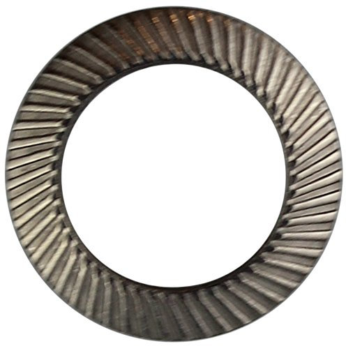 10 Stück SCHNORR-Sicherungsscheiben M6 Form S (Standard), Edelstahl A2
