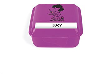 Excelsa Peanuts Contenitore Lucy, Fucsia